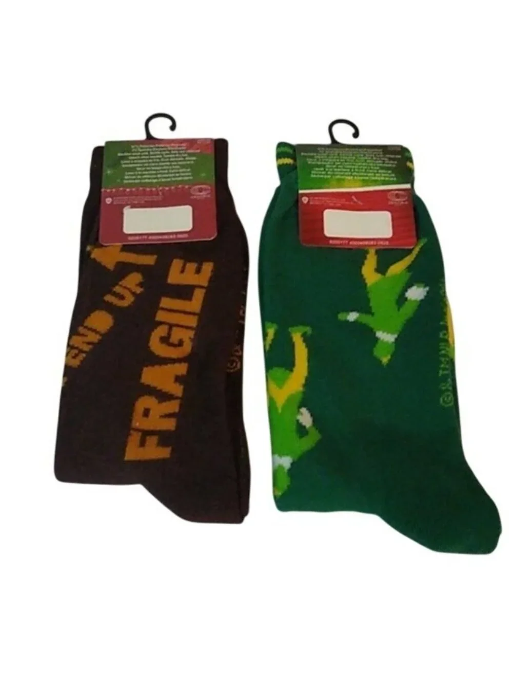 Men's The Christmas Story + the Elf Socks, 2 pair